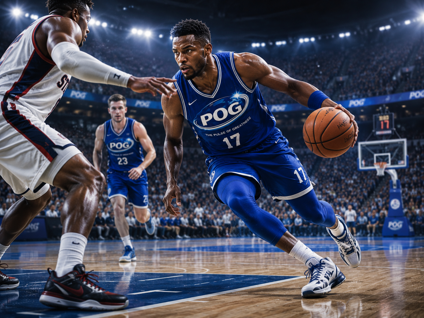 Basketball on Platform of Greatness