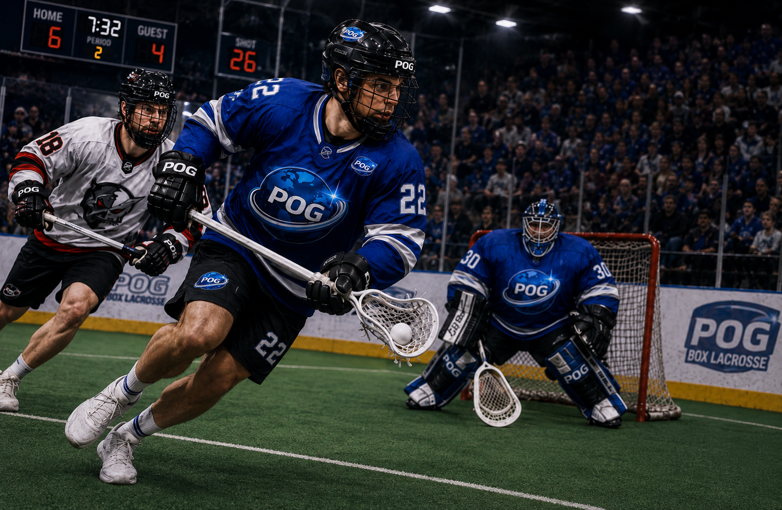Box Lacrosse on Platform of Greatness