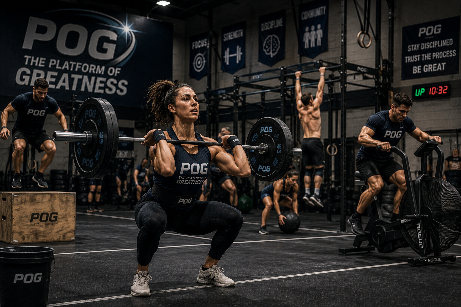 CrossFit on Platform of Greatness