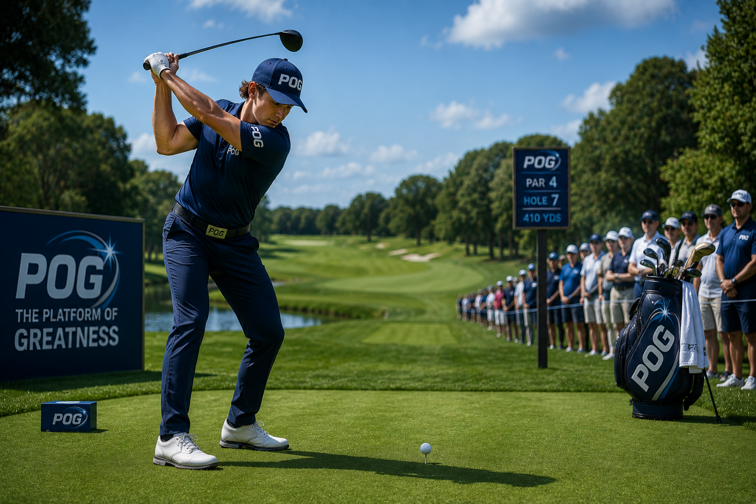 Golf on Platform of Greatness