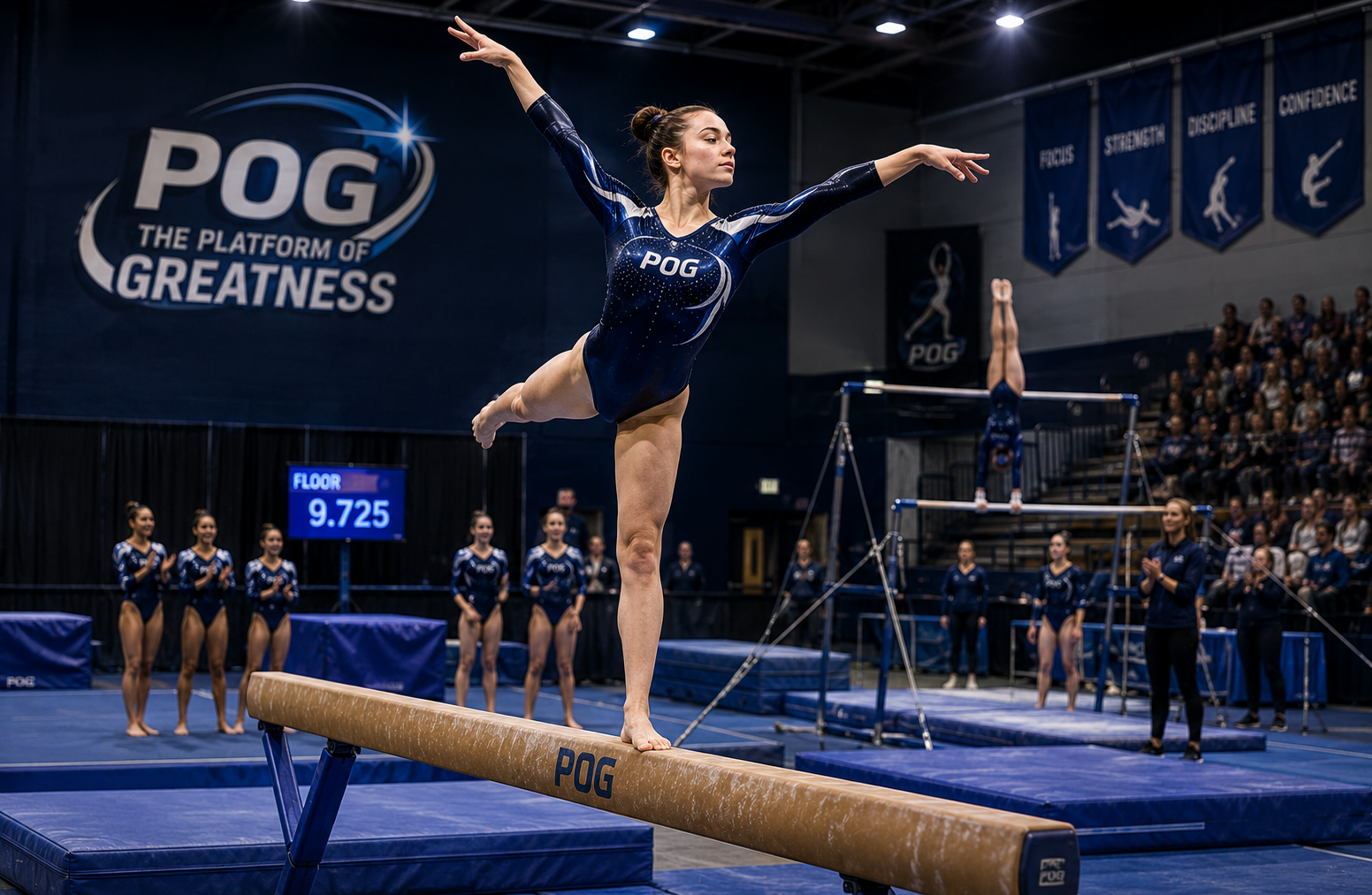 Gymnastics on Platform of Greatness