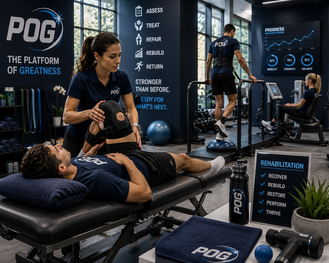 Injury Prevention & Rehabilitation on Platform of Greatness