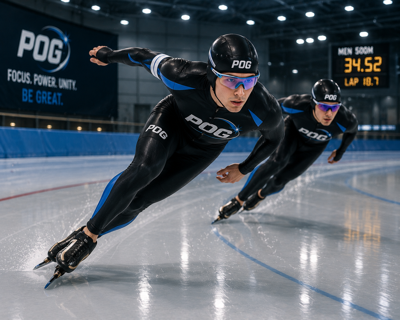Speed Skating on Platform of Greatness