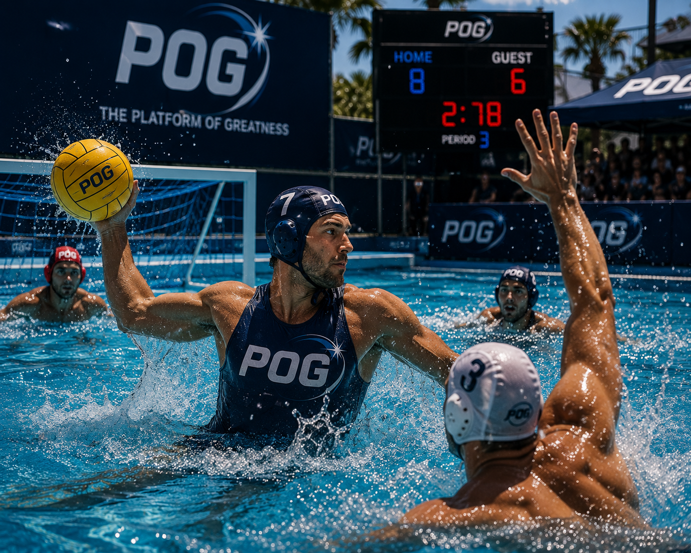 Water Polo on Platform of Greatness